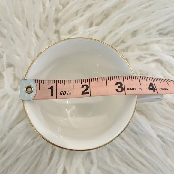 Lenox "Venetian Marble set of Saucer & footed cup" - Picture 3 of 4